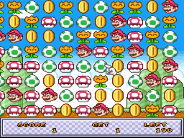 Undake 30: Same Game Mario Version screenshot 3 for Super Famicom